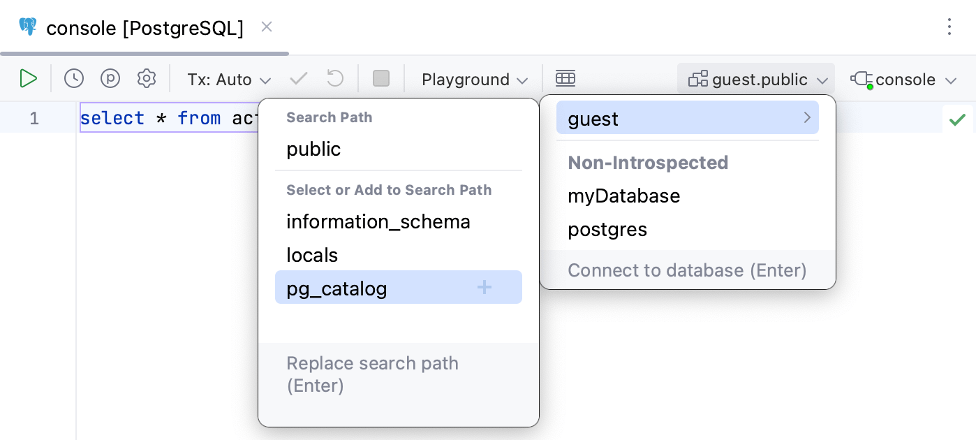 控制 PostgreSQL 和 Redshift 的搜索路径 控制 PostgreSQL 和 Redshift 的搜索路径