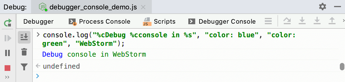 Node.js 交互式调试器控制台:应用 CSS 样式来记录消息 Node.js 交互式调试器控制台:应用 CSS 样式来记录消息
