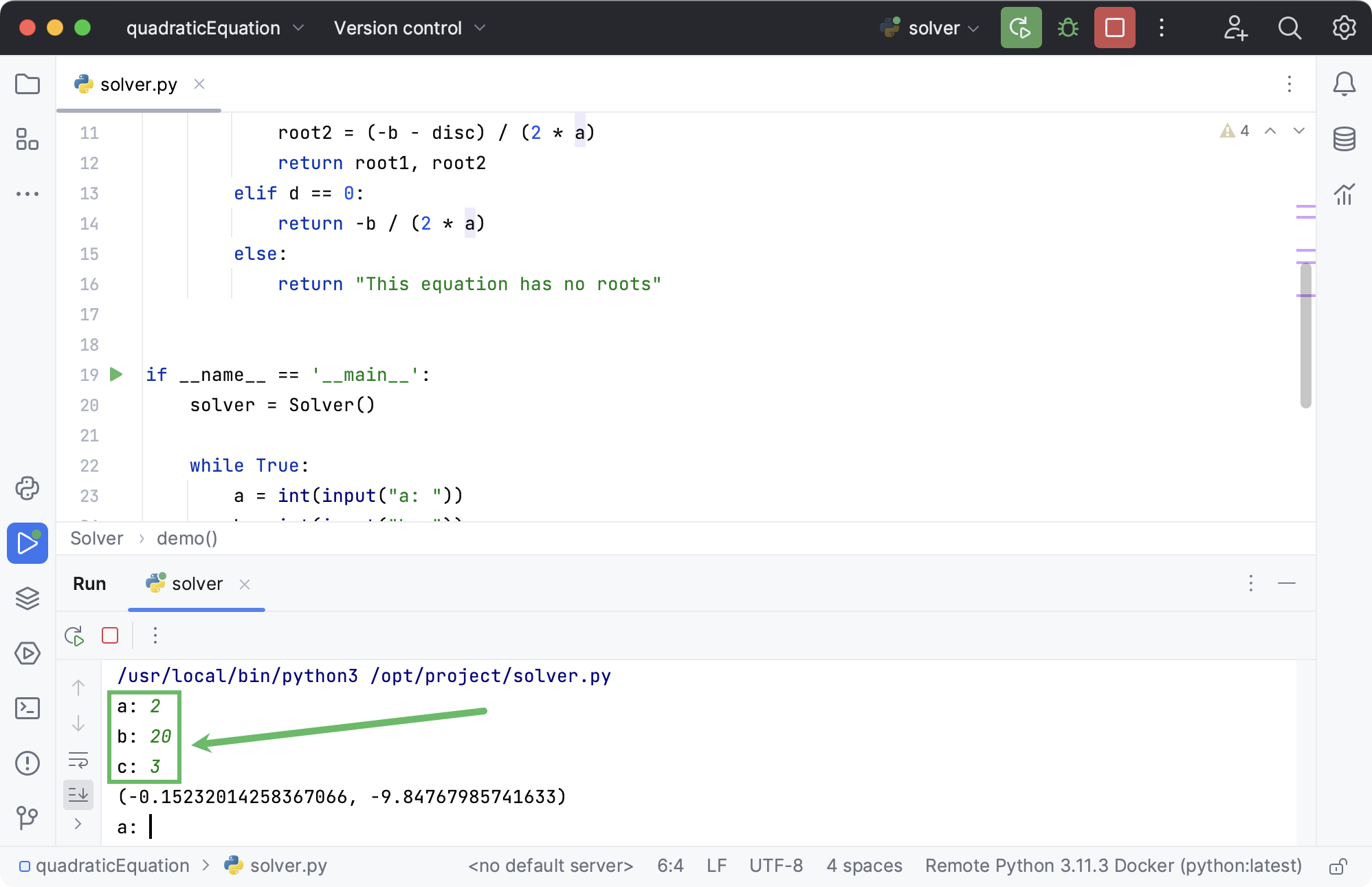在 Docker 容器中运行示例 在 Docker 容器中运行示例