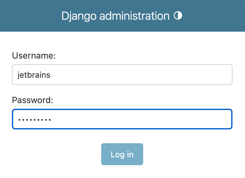 Django 管理站点登录页面 Django 管理站点登录页面