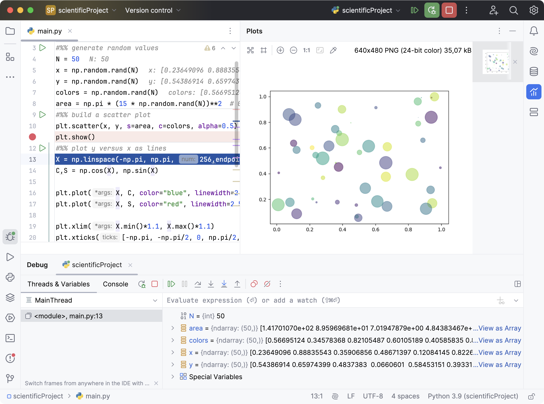 Matplotlib 调试 Matplotlib 调试