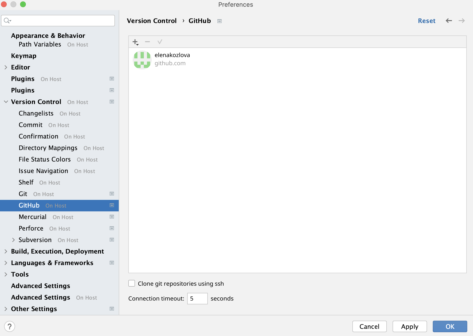 GitHub 设置 GitHub 设置