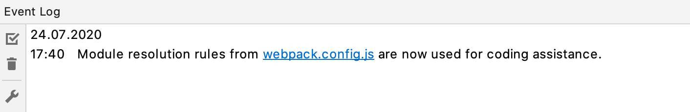 关于使用 webpack.config.js 进行模块解析和代码完成的通知 关于使用 webpack.config.js 进行模块解析和代码完成的通知